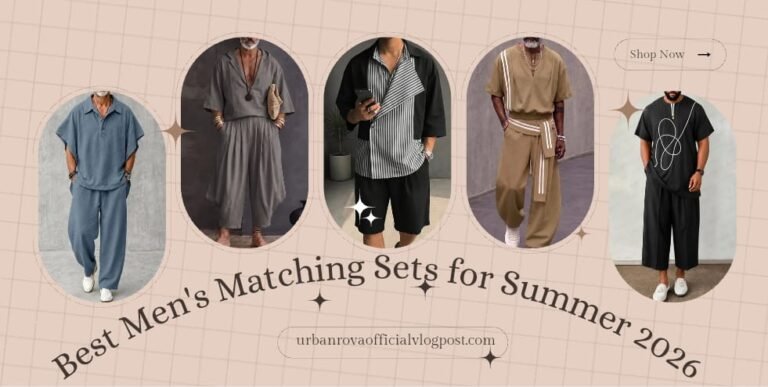 Best Men’s Matching Sets for Summer 2026