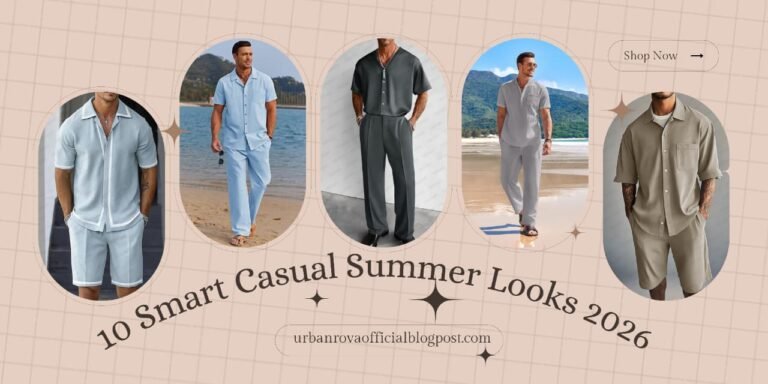 Smart Casual Summer Looks Every Man Needs in 2026