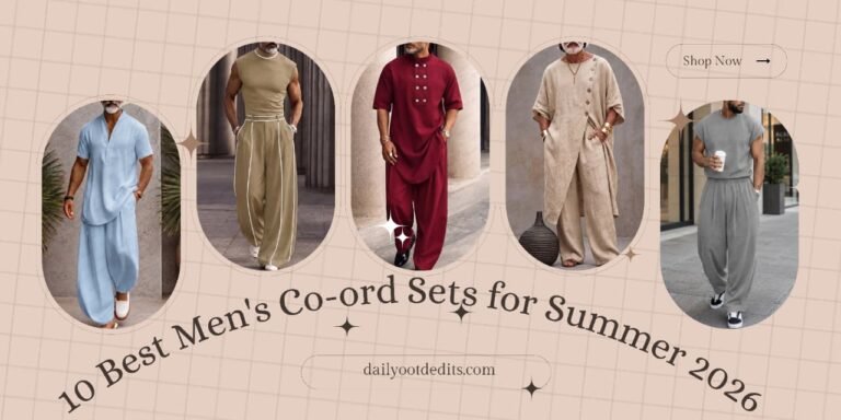 Best Men’s Co-ord Sets for Summer 2026: Effortless Style Without the Guesswork