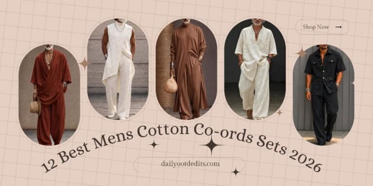 Best Men’s Cotton Co-ord Sets for the Modern Man — Summer 2026 (UK & USA)