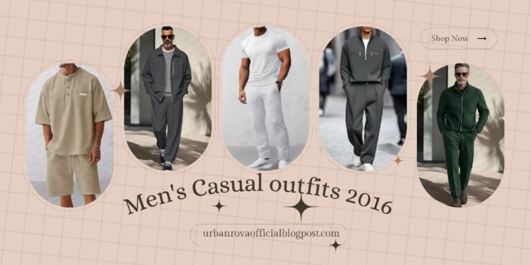 15 Men’s Casual Outfits 2026: Effortless Style Ideas for USA & UK