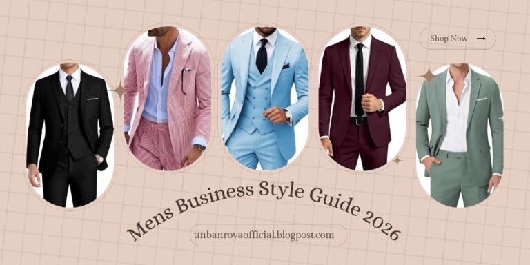 Men’s Business Casual Outfits 2026: The Ultimate Style Guide